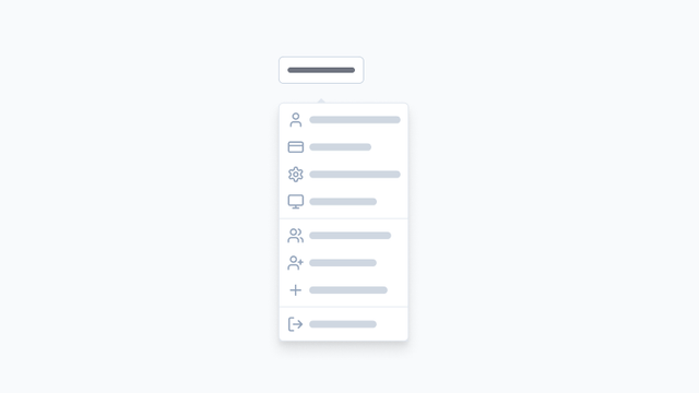 DropdownMenu preview